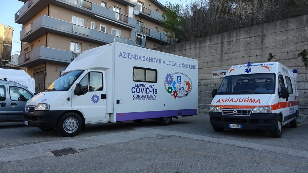 Campagna vaccinale anti-covid 19, mercoledì in Irpinia via al tour dei camper della salute Asl