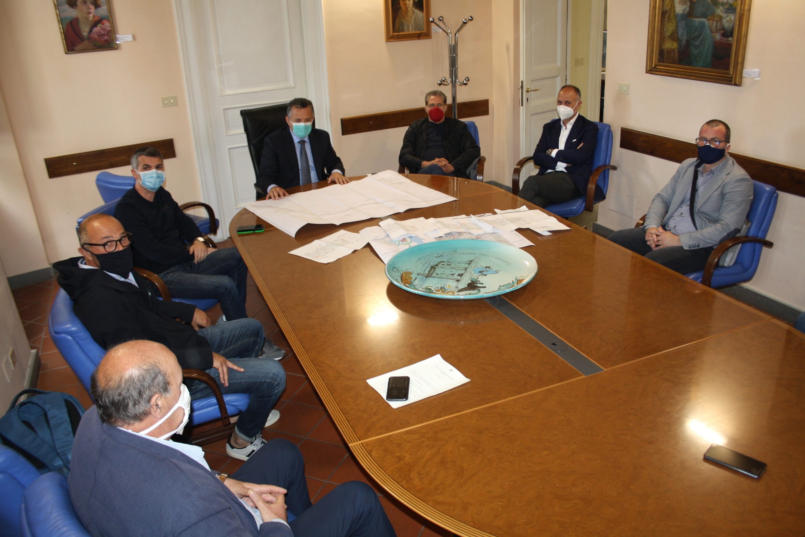 Statale 90bis, riunione con i sindaci di Molinara, Paduli e San Giogio la Molara