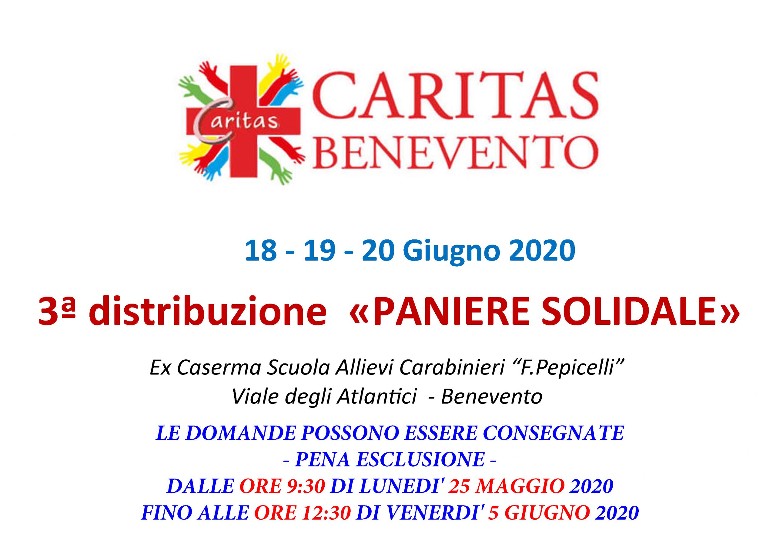 Benevento| Al via la terza distribuzione del “paniere alimentare”