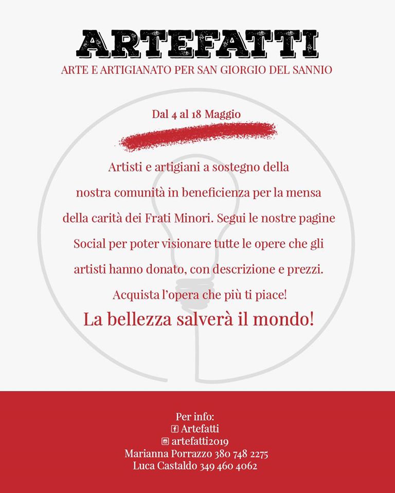 Artefatti, arte e artigiano per San Giorgio del Sannio