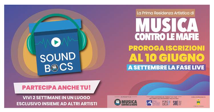 “Sound Bocs” la prima Music Farm a sfondo civile contro le mafie