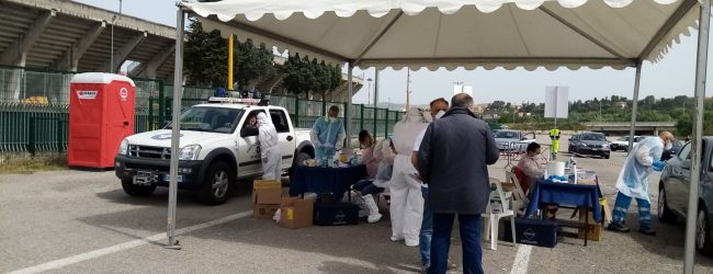 Covid-19, a Benevento effettuati 3.000 tamponi in modalità drive-in
