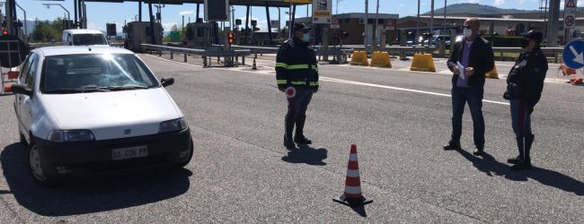 Fase 2: controlli e test rapidi ai caselli autostradali