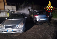 Avellino| Auto in fiamme nella notte, paura a Rione Valle