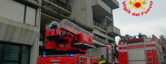 Atripalda| Fiamme in un appartamento, intervento dei vigili del fuoco