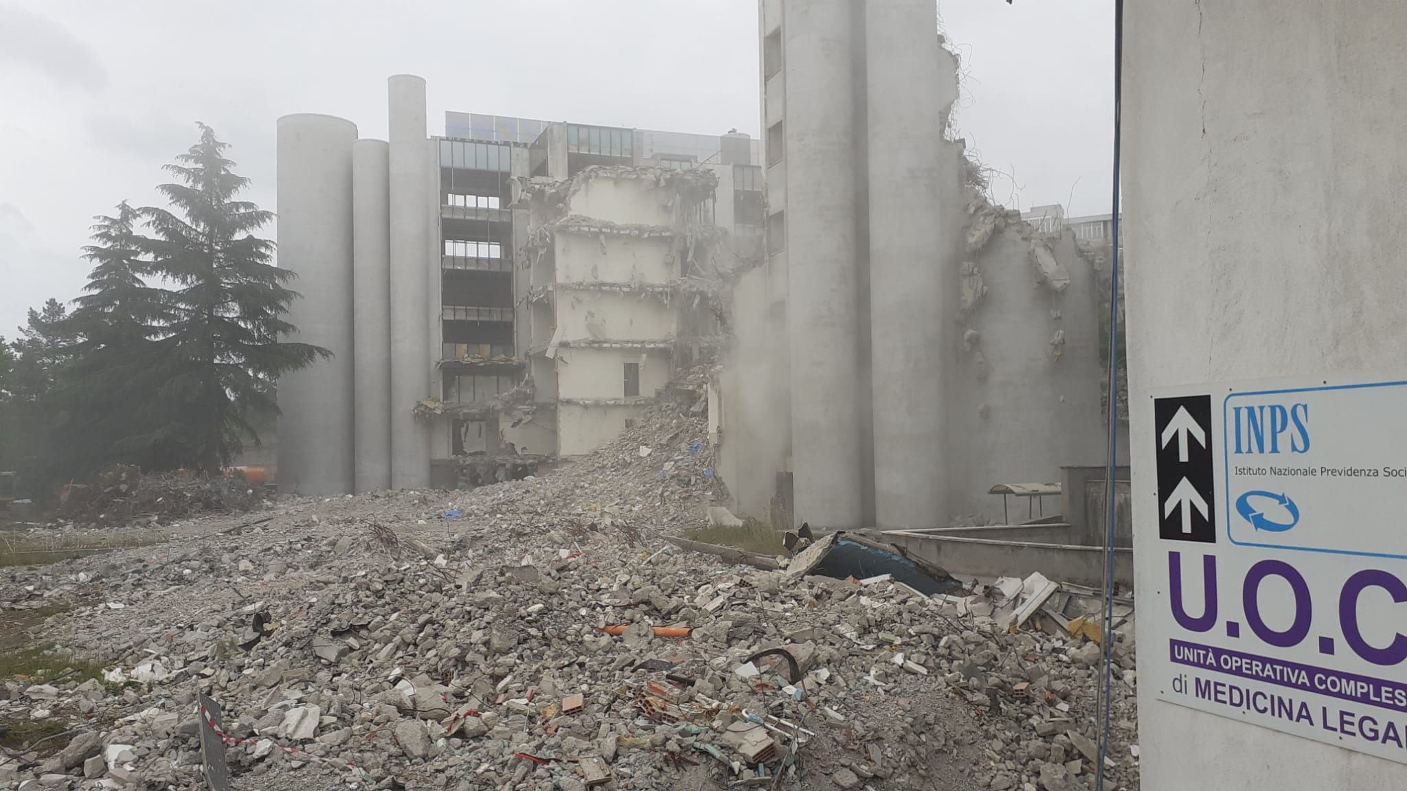 Benevento, sequestrato il cantiere dell’ex INPS