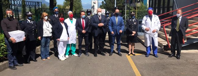 Benevento| Covid-19, l’Istituto Penitenziario  dona mascherine al “San Pio”