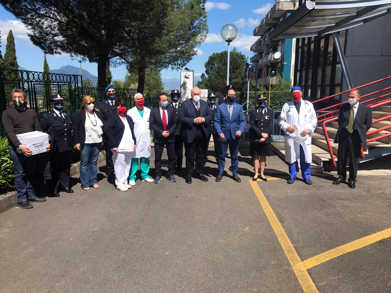 Benevento| Covid-19, l’Istituto Penitenziario  dona mascherine al “San Pio”