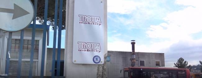 Trotta bus, dipendente investito nel piazzale