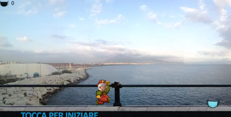 Tutti pazzi per il videogioco “De LucaRun”