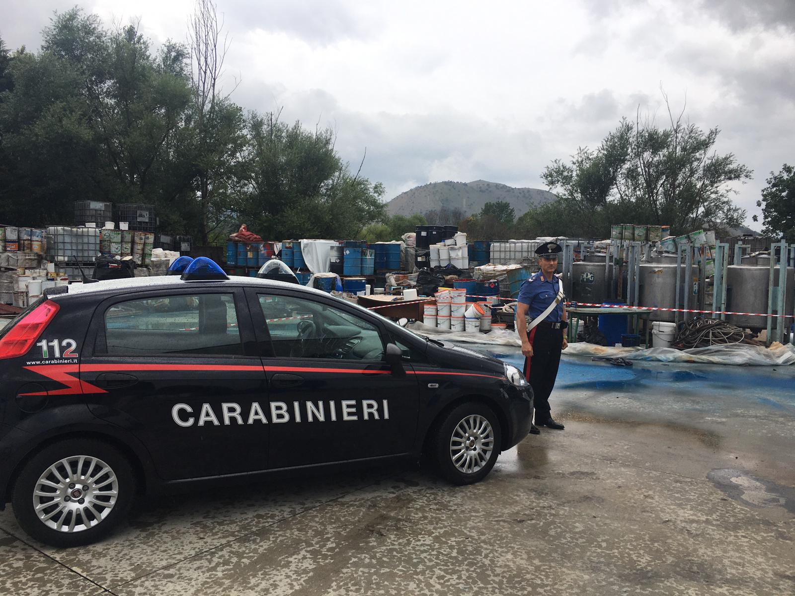Dugenta| Carabinieri sequestrano area con rifiuti speciali pericolosi