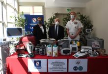 Campania: gli Stati Uniti d’America donano apparecchiature mediche per fronteggiare la pandemia