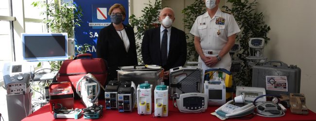 Campania: gli Stati Uniti d’America donano apparecchiature mediche per fronteggiare la pandemia