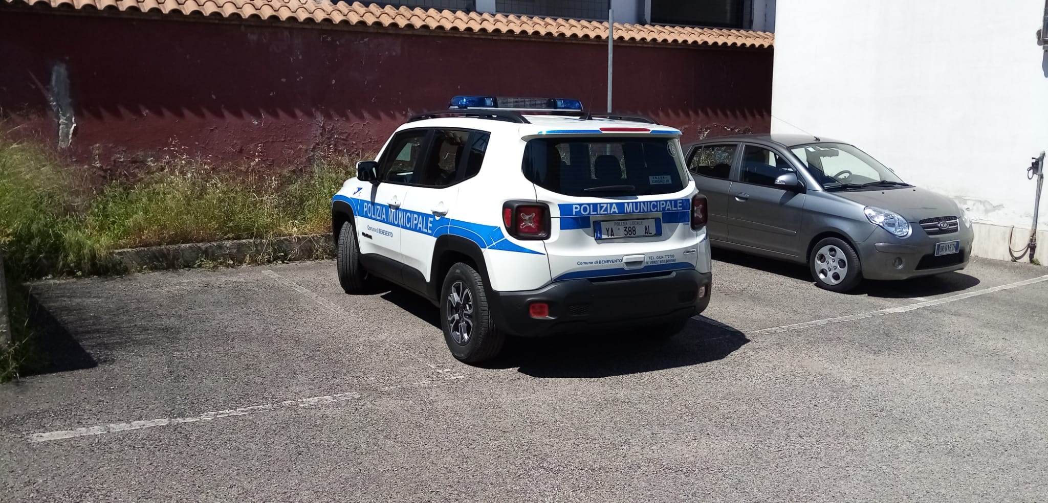 Benevento| Una nuova auto per la Polizia Municipale