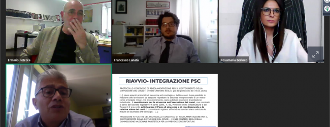 Avellino| Contratti e appalti nella Fase 2, confronto online dell’Ordine degli Architetti