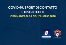Dal 6 luglio via libera a calcetto e basket, dal 4 ok al ballo nelle discoteche secondo protocollo