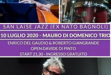 “Mauro Di Domenico Trio” apre la rassegna del parco San Laise