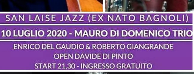 “Mauro Di Domenico Trio” apre la rassegna del parco San Laise