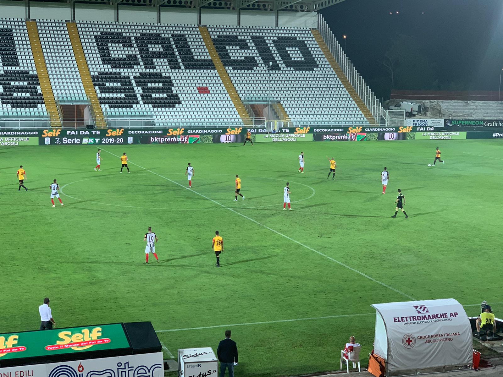 Ascoli-Benevento: 2-4. La Strega saluta col poker