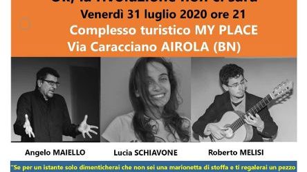 Airola| Monologhi e Corti Teatrali, di scena “Ok la rivoluzione non ci sarà”