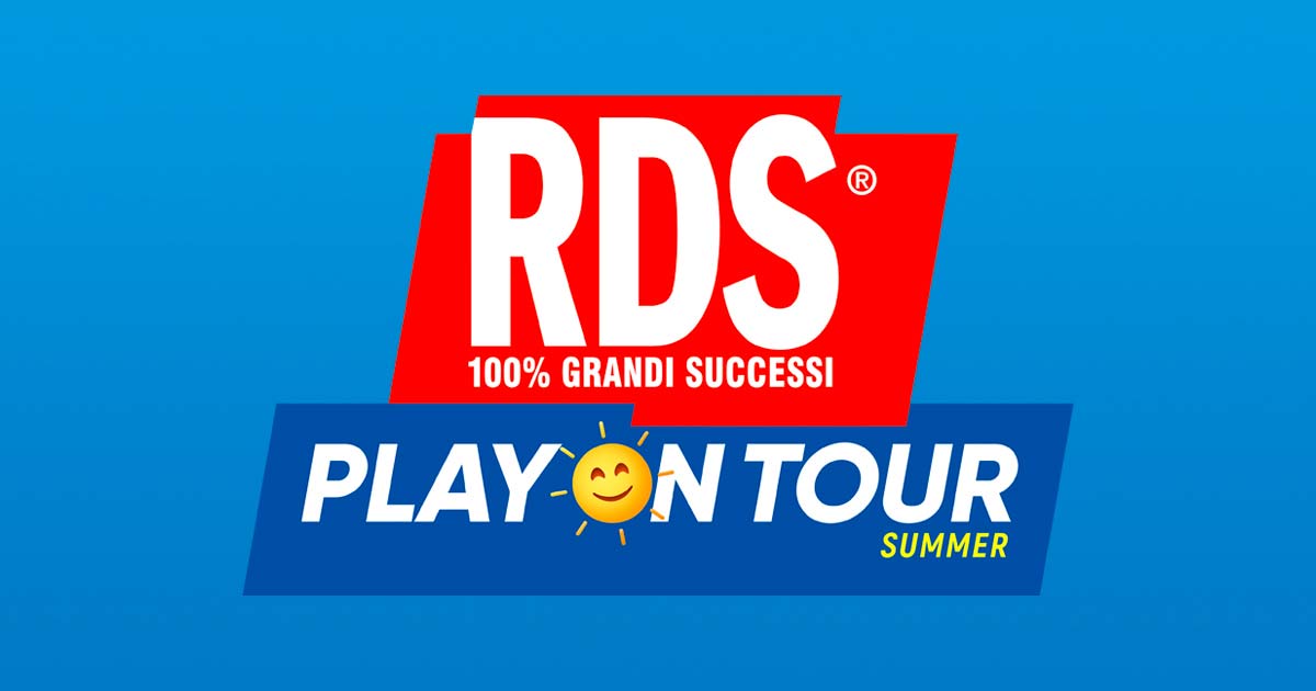 “RDS Play On Tour Summer 2020” farà tappa a Benevento. Unica tappa in Campania
