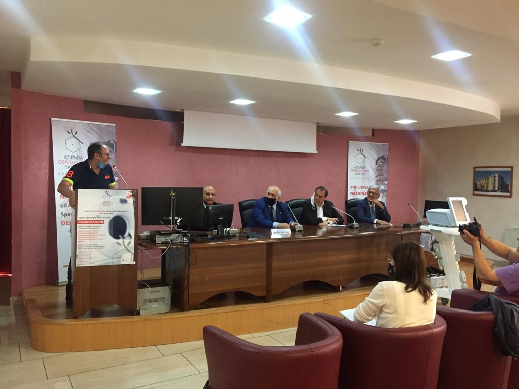 All’Ospedale San Pio donati 4 ventilatori polmonari