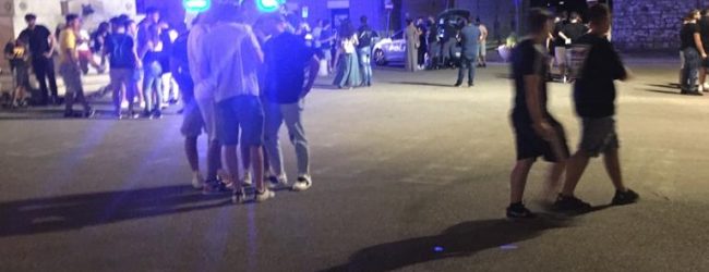 Benevento| Rissa a piazza Castello, giovane colpito con un pugno. Avviate le indagini/FOTO