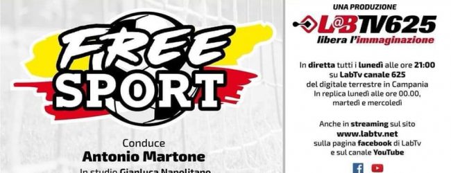 Questa sera torna “Freesport”: appuntamento alle 21 su Labtv