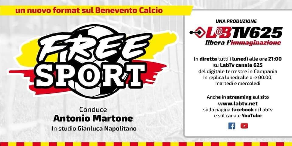 Torna questa sera Freesport: appuntamento alle 21:00 su Labtv