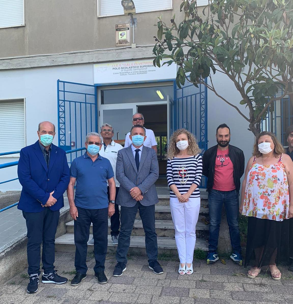 Consegnati i lavori per il Polo Scolastico di Guardia Sanframondi e la strada Provinciale 45