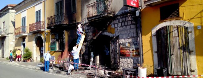 San Martino V. C.| Incendio bar, sindaco Pisano: una ferita sanguinante nel cuore di tutti i sammarinesi/FOTO E VIDEO