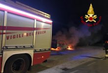 Avellino| Auto in fiamme, vigili del fuoco in azione/FOTO E VIDEO