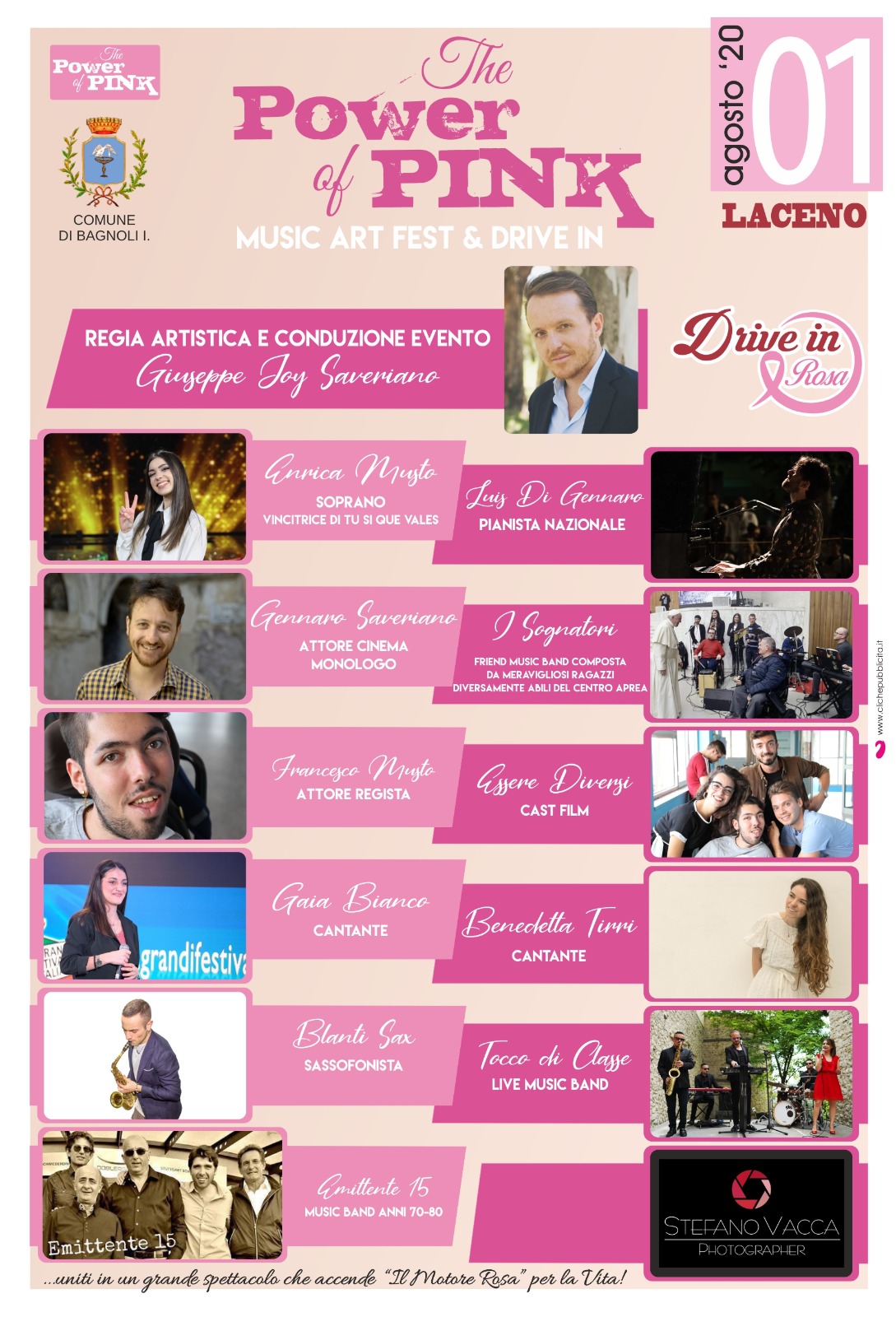 “The Power of Pink”: sabato 1 Agosto il ‘Drive In Rosa’