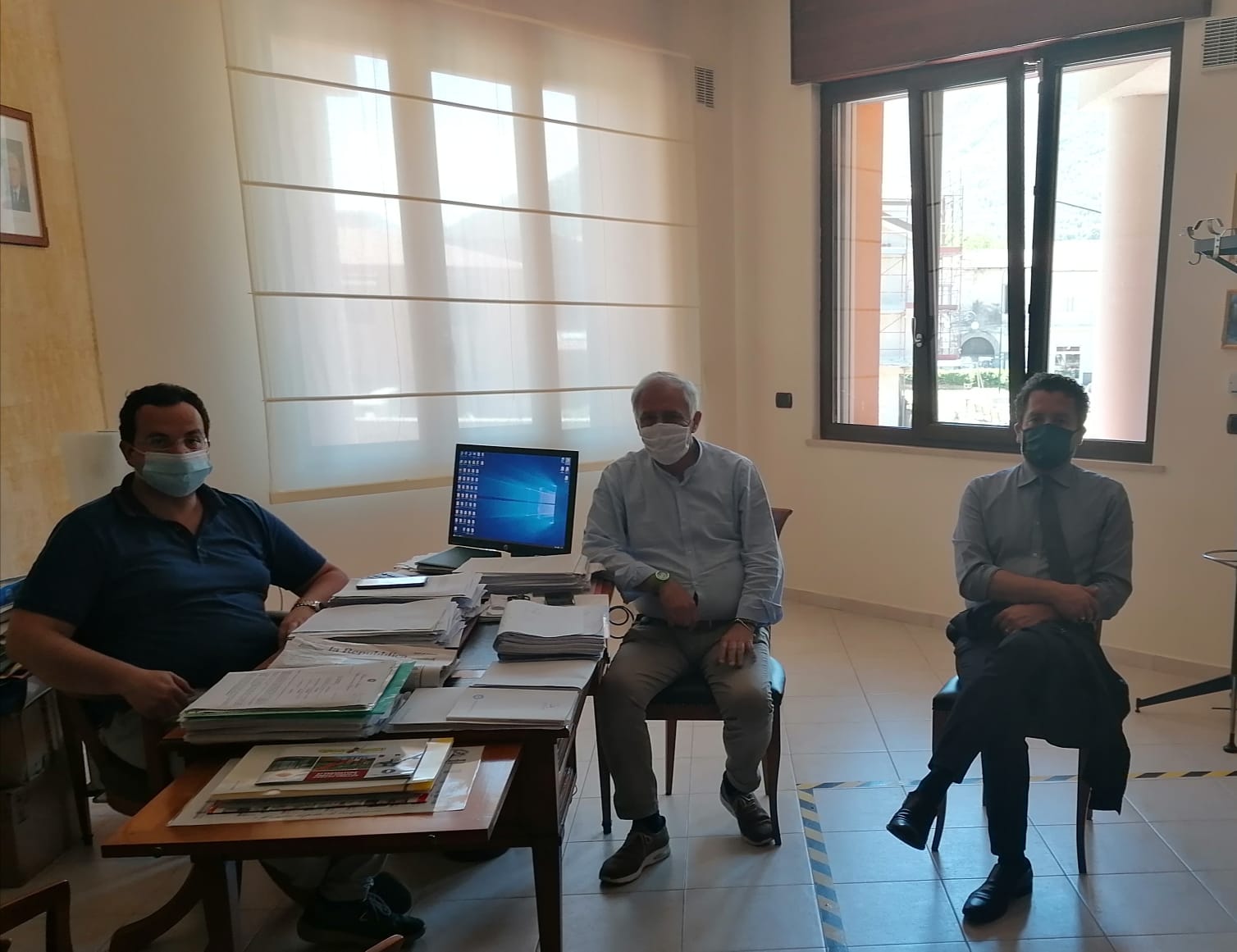 Contagi nel Serinese, strategia unitaria per Pelosi, Vistocco e Boccia: isolamento domiciliare e controlli potenziati