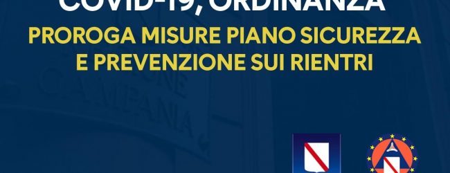 Covid-19, prorogate fino al 10 settembre  le misure sui rientri in Campania