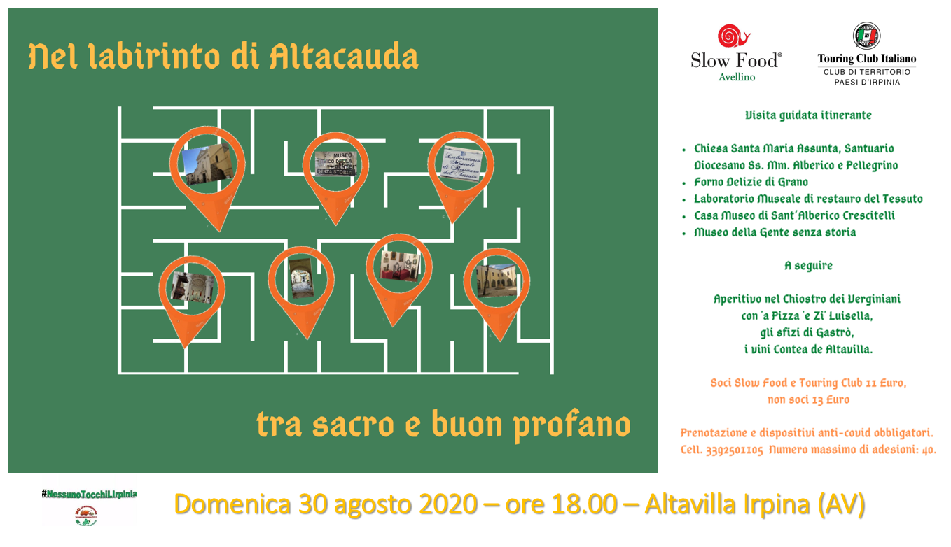 Altavilla Irpina| Nel labirinto di Altacauda, visita guidata al centro storico tra storia ed enogastronomia