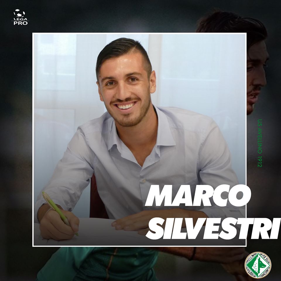 Avellino, rinnovo biennale per il centrocampista Marco Silvestri