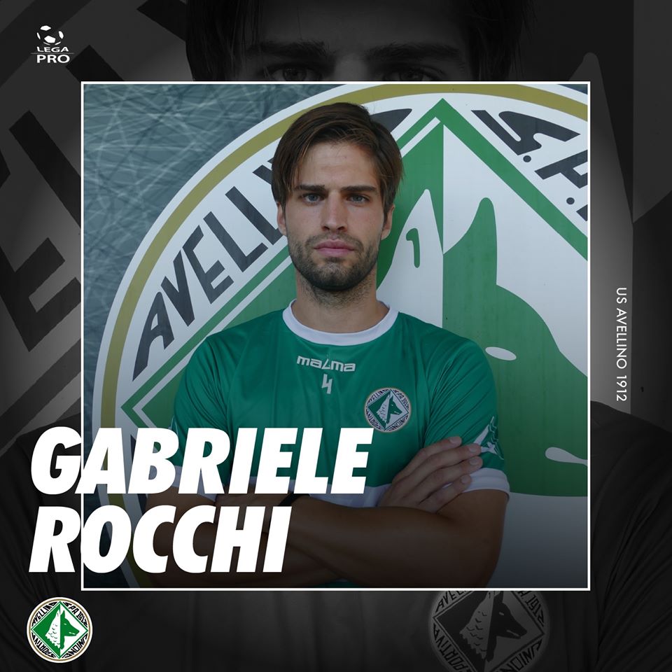Avellino, ufficiale l’accordo con il difensore Rocchi