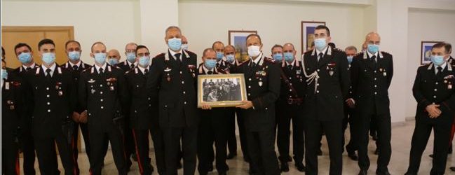 Benevento| La visita nel Sannio del Comandante Interregionale dei Carabinieri Fischione
