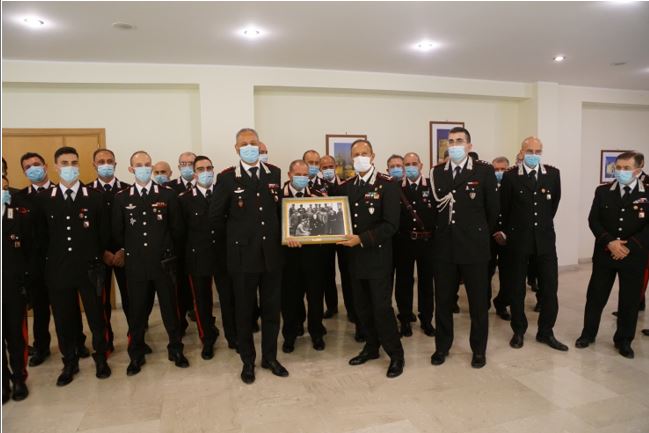Benevento| La visita nel Sannio del Comandante Interregionale dei Carabinieri Fischione