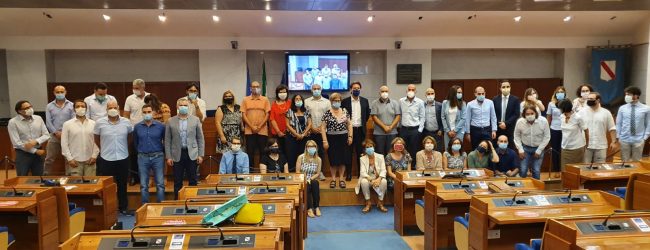 Concorsone, D’Amelio accoglie i vincitori destinati al Consiglio regionale: nuova linfa nella pubblica amministrazione