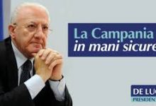 Covid-19, in Campania 170 nuovi positivi. De Luca: “Obiettivo 12mila tamponia al giorno”