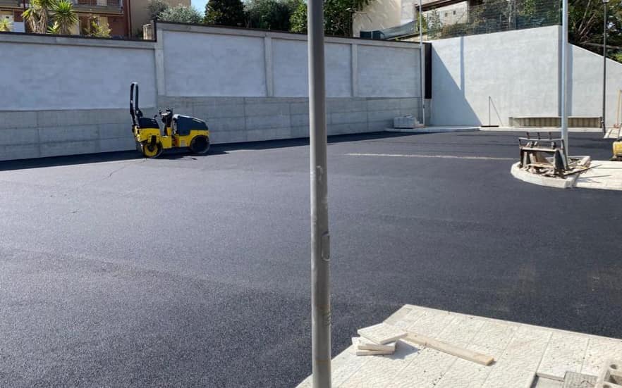 San Giorgio del Sannio| Parcheggio via San Giacomo,quasi terminati i lavori
