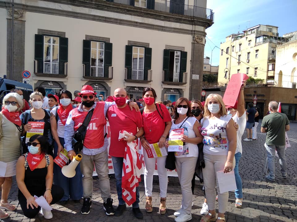 Fp Cgil Benevento presente allo sciopero Sanita’ privata: avanti Diritti