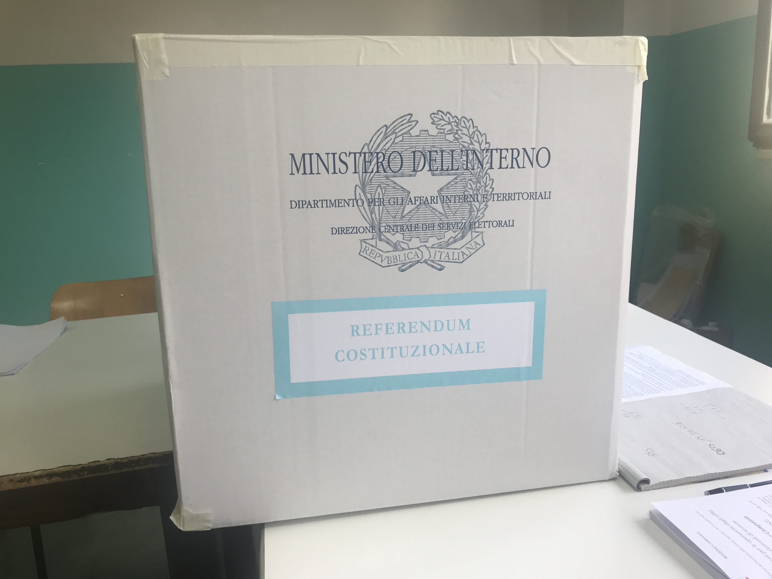 Referendum, proiezione Rai: Si al 67,8%