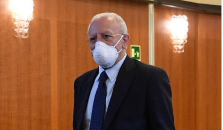 De Luca: ora ci aspettano mesi difficili,domani subito due riunioni con le Asl e organizzazioni agricole