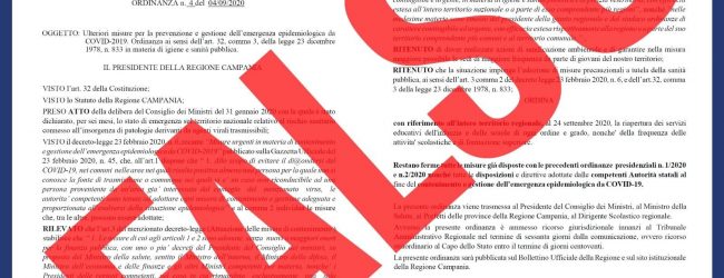 Ordinanza su riapertura ufficiale delle scuole per il 24 settembre: e’ una fake news