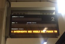 Incendio a Solopaca, disagi sulla tratta ferroviaria