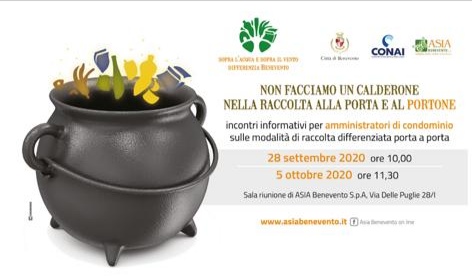 Benevento| Asia incontra amministratori di condominio per migliorare la raccolta differenziata