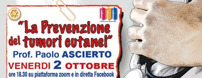 Benevento| ‘Il Rotary opera per la tua salute’, appuntamento con il Prof .Paolo Ascierto